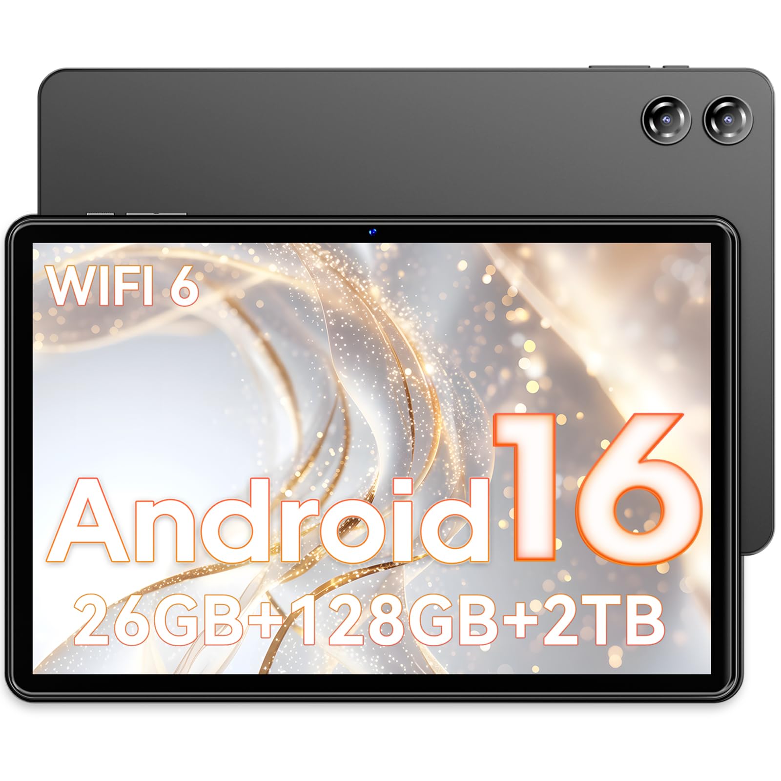 Tablet 10 Inch Android 16 with 26GB RAM Class 128GB ROM and 2TB Expand 7000mAh